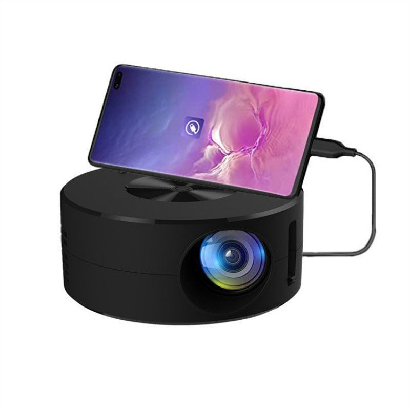 Elosung Mini Projector With Smartphone Screen Sync Usb Hdmi Input