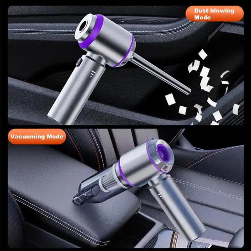 Silver Purple St 6653Plus Cordless Handheld Vacuum Cleaner 16000Pa Suction 2000Mah Battery Type Rechargeable