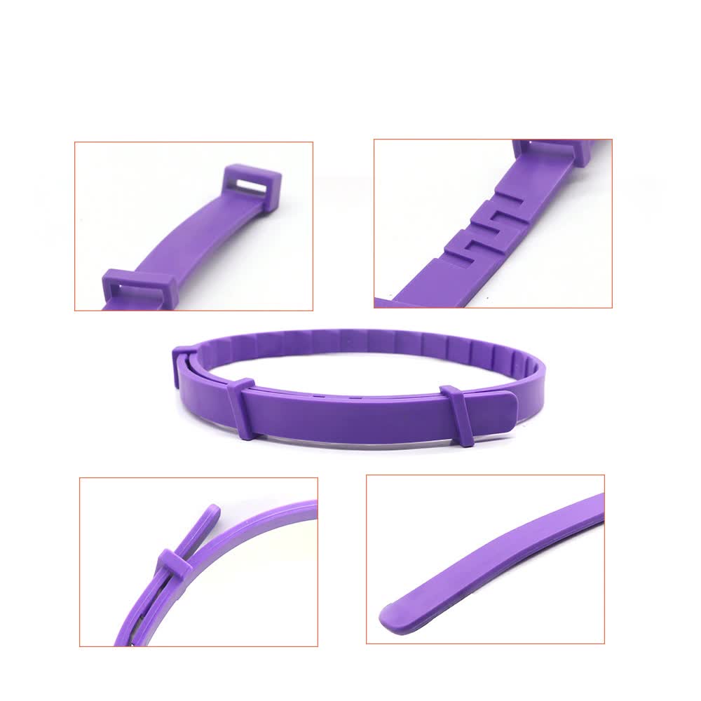 1 Sets of Elosung 1 Sets Of Gray Calming Collars For Cats Natural Anxiety Relief 4 Pack