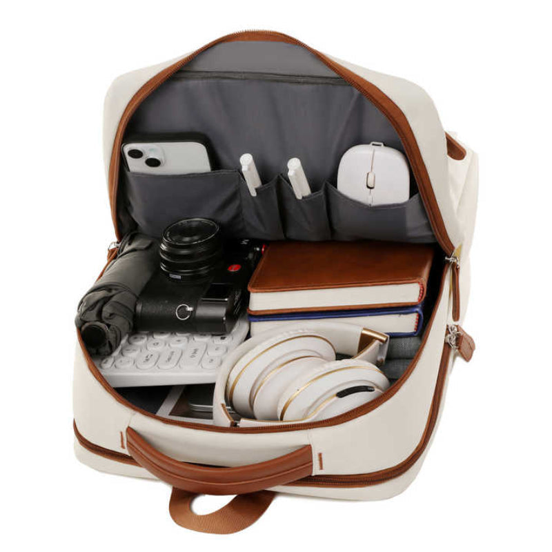 Black Waterproof Business Backpack 31L Capacity Stylish And Versatile