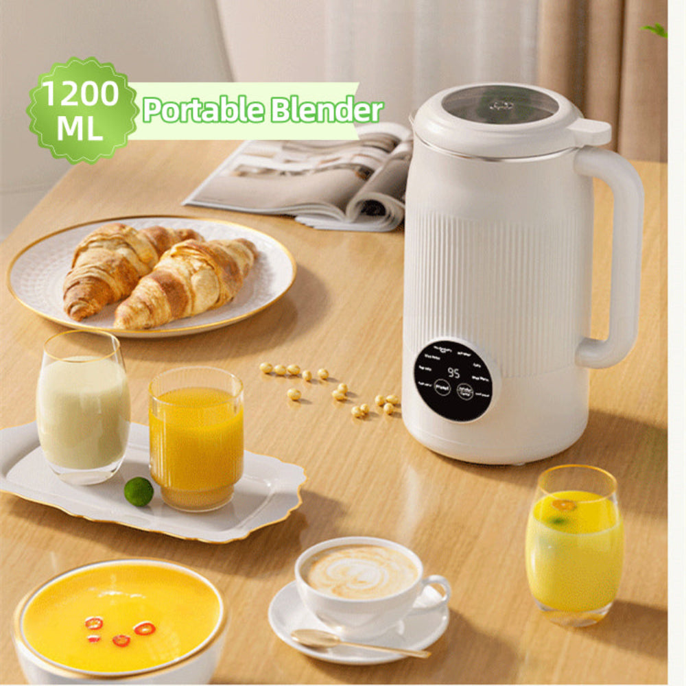 Multifunctional High Speed Soy Milk Maker With 1.2L Capacity And Bottom Heating