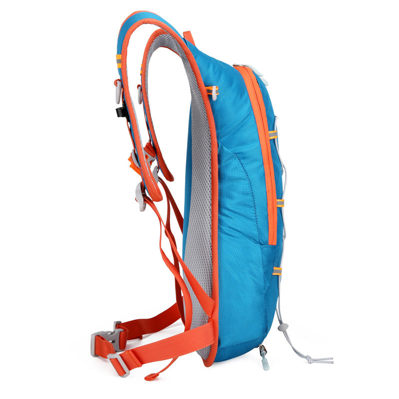 Purple Outdoor Sports Hydration Backpack For Running Hiking And Cycling Lightweight Waterproof