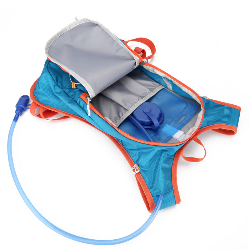Purple Outdoor Sports Hydration Backpack For Running Hiking And Cycling Lightweight Waterproof