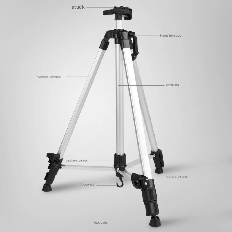 1 Sets of Elosung 1 Sets Of Lightweight Aluminum Camera Tripod With Carry Bag Professional Photography Stand