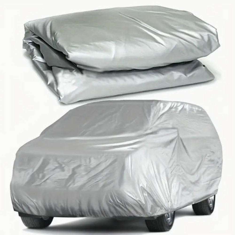 Elosung All Season Car Cover Waterproof And Uv Resistant Size 400X160x120 Cm For Compact Cars