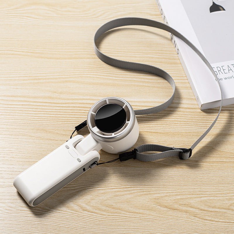 White Compact And Foldable Mini Projector Portable Versatile For Home Office Use