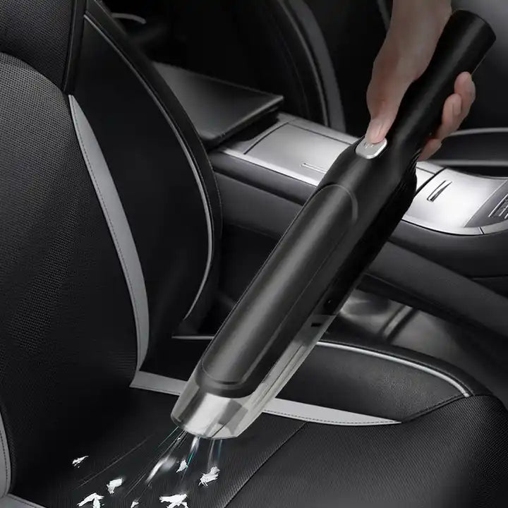 Wireless Handheld Car Vacuum Cleaner 8000Pa Suction Usb Rechargeable Wet & Dry Use Lightweight With Washable Filter 40 M