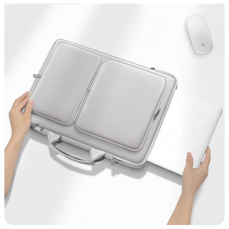15.6 Inch Shockproof Laptop Bag With Compartments