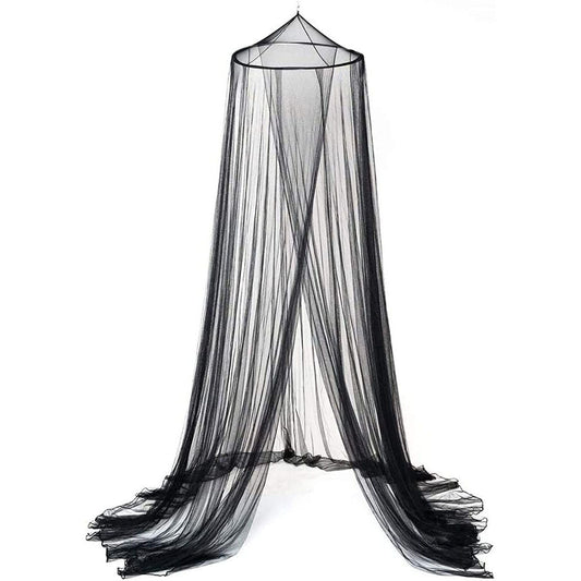 Black Hanging Princess Bed Canopy Mosquito Net Dome For Dorm Rooms Bedrooms