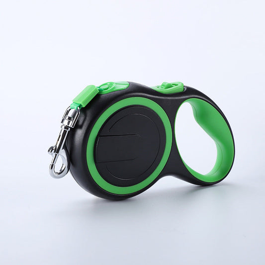 Dark Green 3M Pet Leash Retractable Tangle Free Extendable For Walking