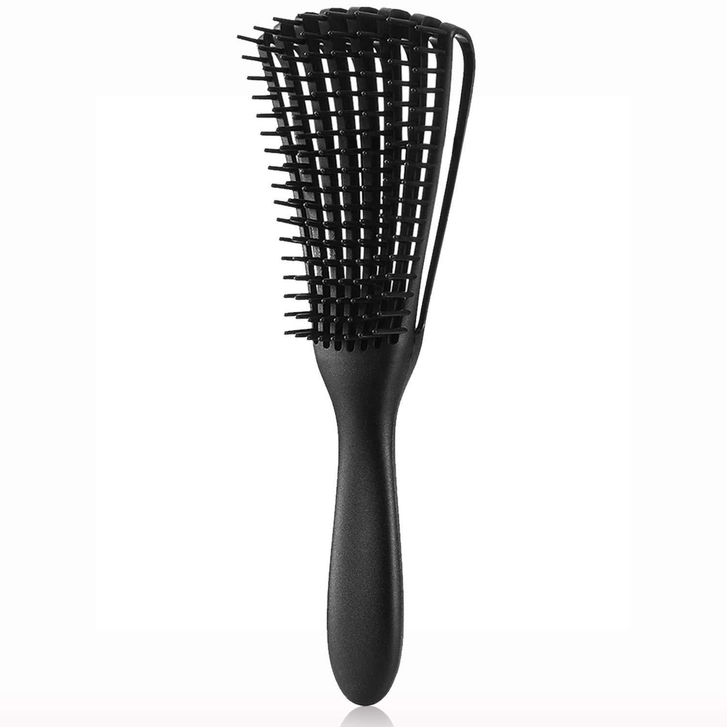 3 Pcs Black Detangling Brush Octopus Design For Effortless And Tangle Free Hair Care