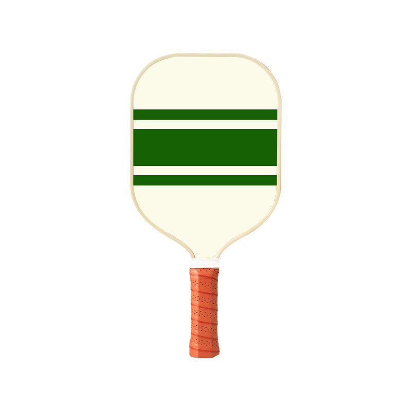Style 3 White And Green T700 Carbon Fiber & Fiberglass Pickleball Paddle Lightweight 220G With Anti Slip Tpu Grip For Tr