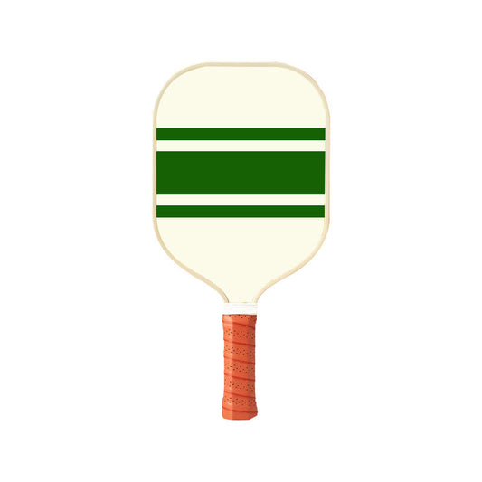 Style 3 White And Green T700 Carbon Fiber & Fiberglass Pickleball Paddle Lightweight 220G With Anti Slip Tpu Grip For Tr