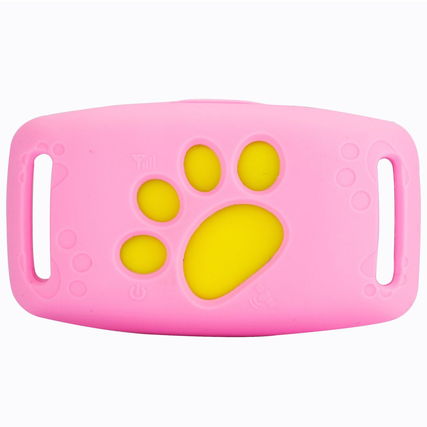 Black Real Time Pet Gps Tracker Locator Magnetic Charging Multi Mode Positioning For Dogs & Cats