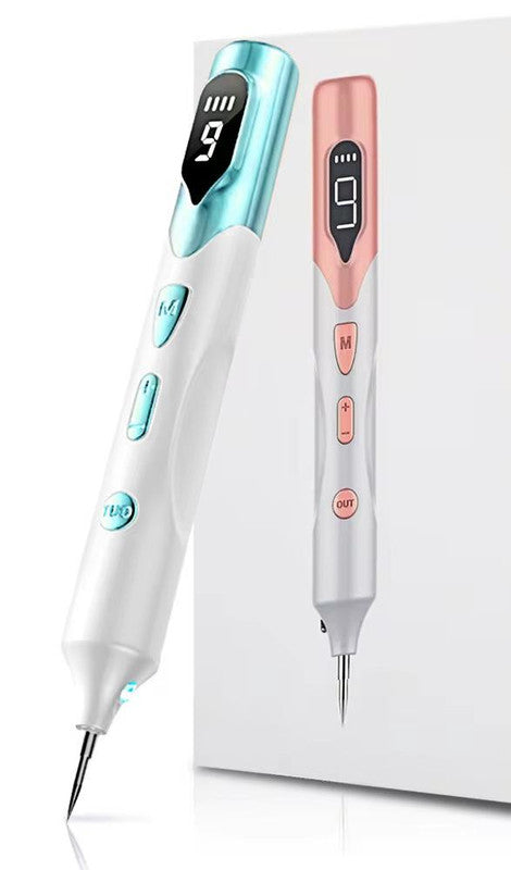 Professional 9 Level Skin Tag & Spot Remover Pen Usb Rechargeable Beauty Device (Blue)