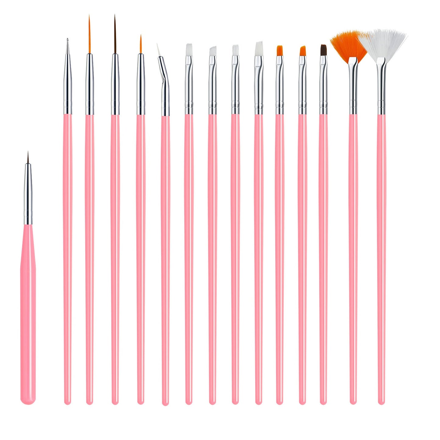 Complete Nail Art Manicure Kit Uv Led Lamp Electric Drill Brushes & Accessories