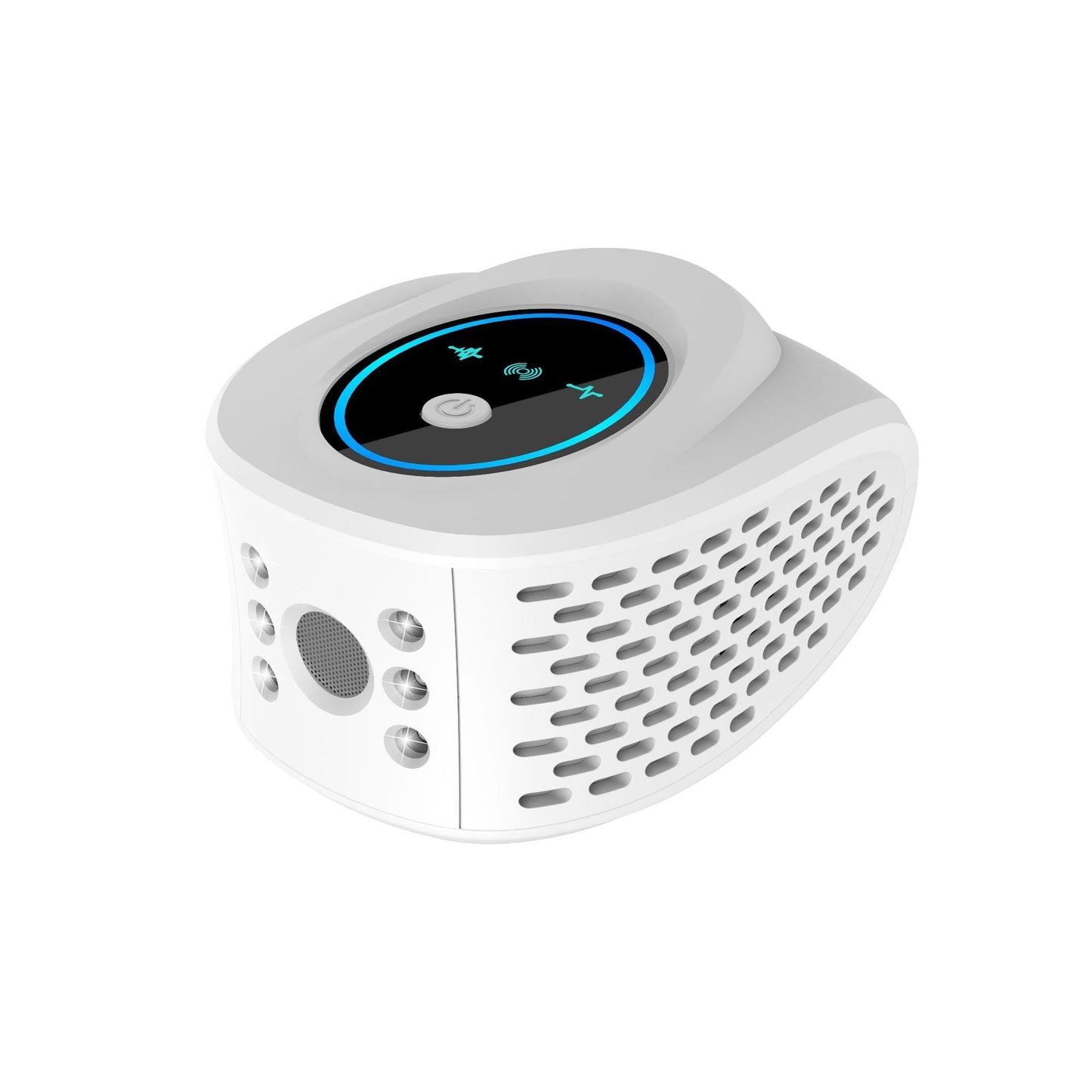 White Advanced Ultrasonic Pest Repeller Multi Wave Tech For Mice Roaches Mosquitoes
