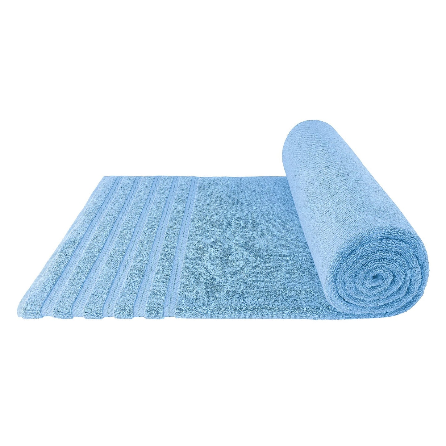 Yellow Luxury 6 Piece Combed Cotton Towel Bale Set Ultra Soft Absorbent Bath Hand Face Towels