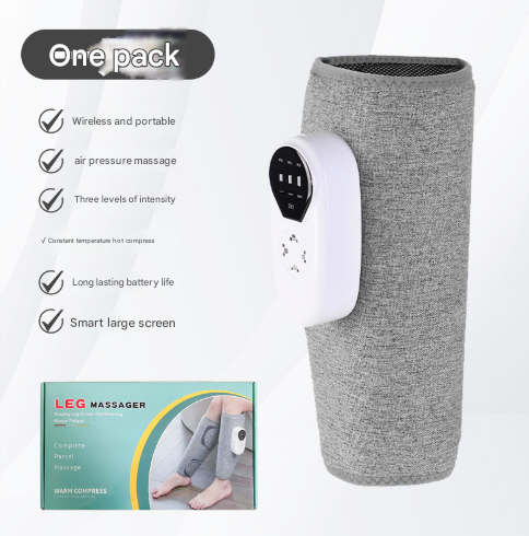 1Pack Multifunctional Electric Leg Massager With Heat Vibration & Air Wave Tech