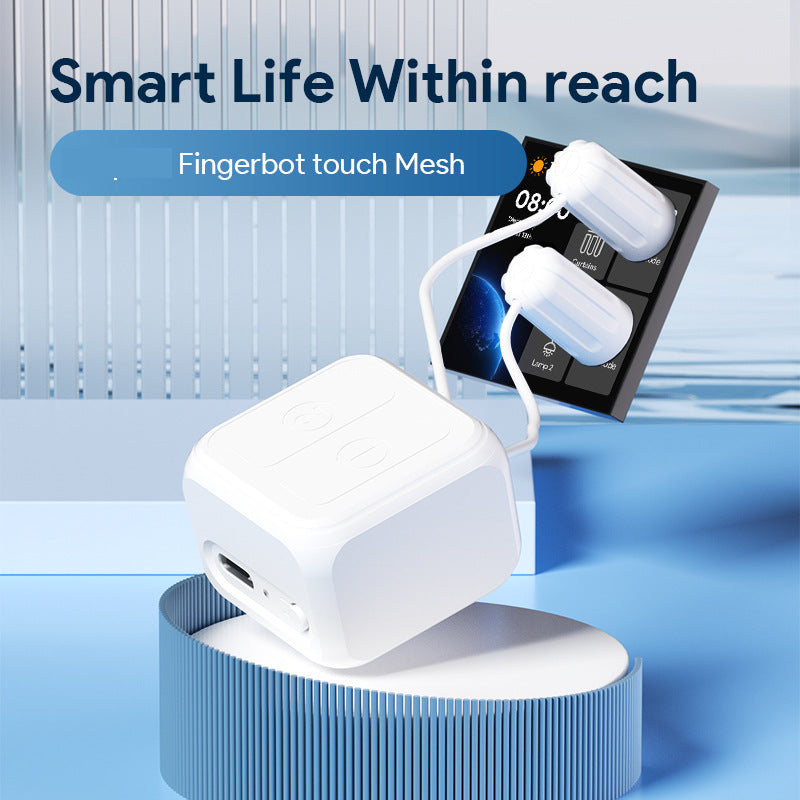 Touchscreen Finger Robot Dual Control Bluetooth Smart Screen Clicker With Timer