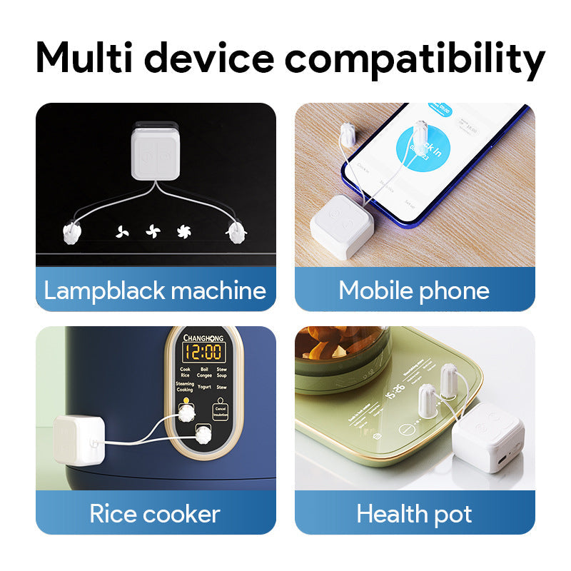 Touchscreen Finger Robot Dual Control Bluetooth Smart Screen Clicker With Timer