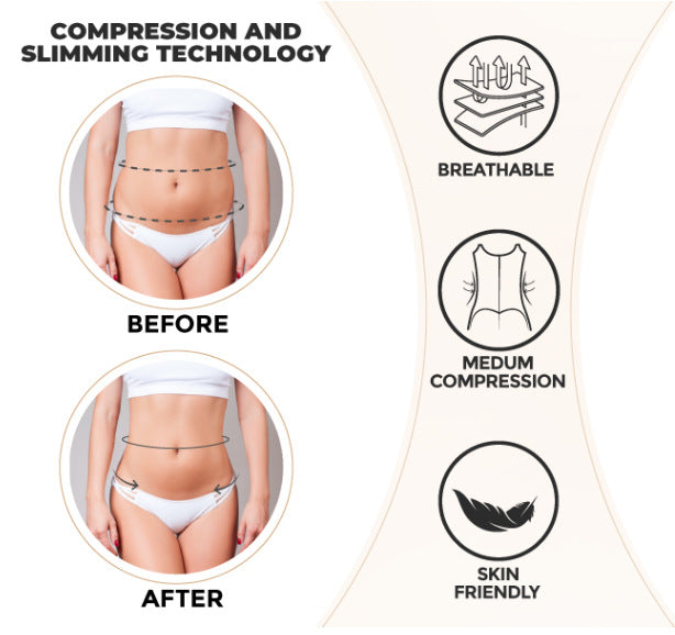 1 Sets of Elosung 2Xl Black Women's Seamless Body Shaping Onesie With Zipper Abdomen Slimming And Hip Lifting