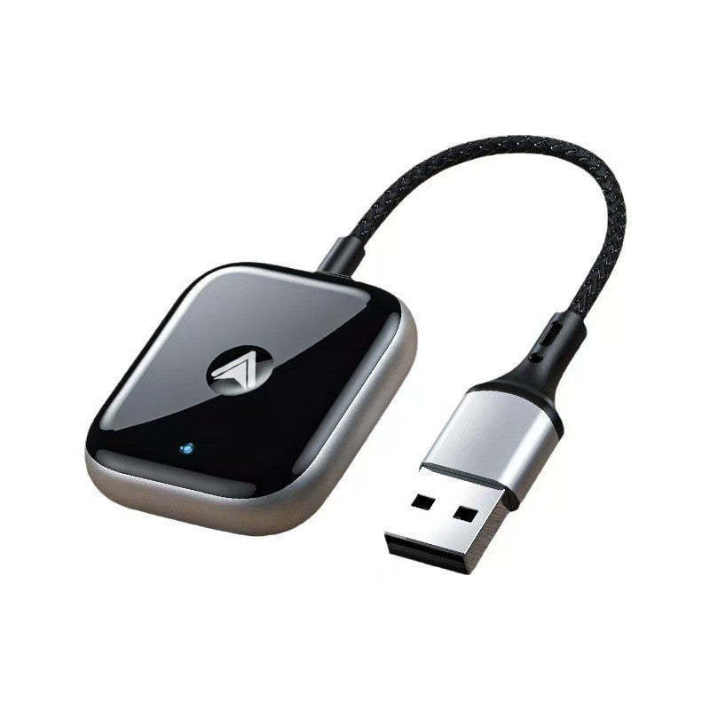 2 In 1 Wireless Carplay & Android Auto Adapter Plug Play Dongle For Cars(Applicable To Black)