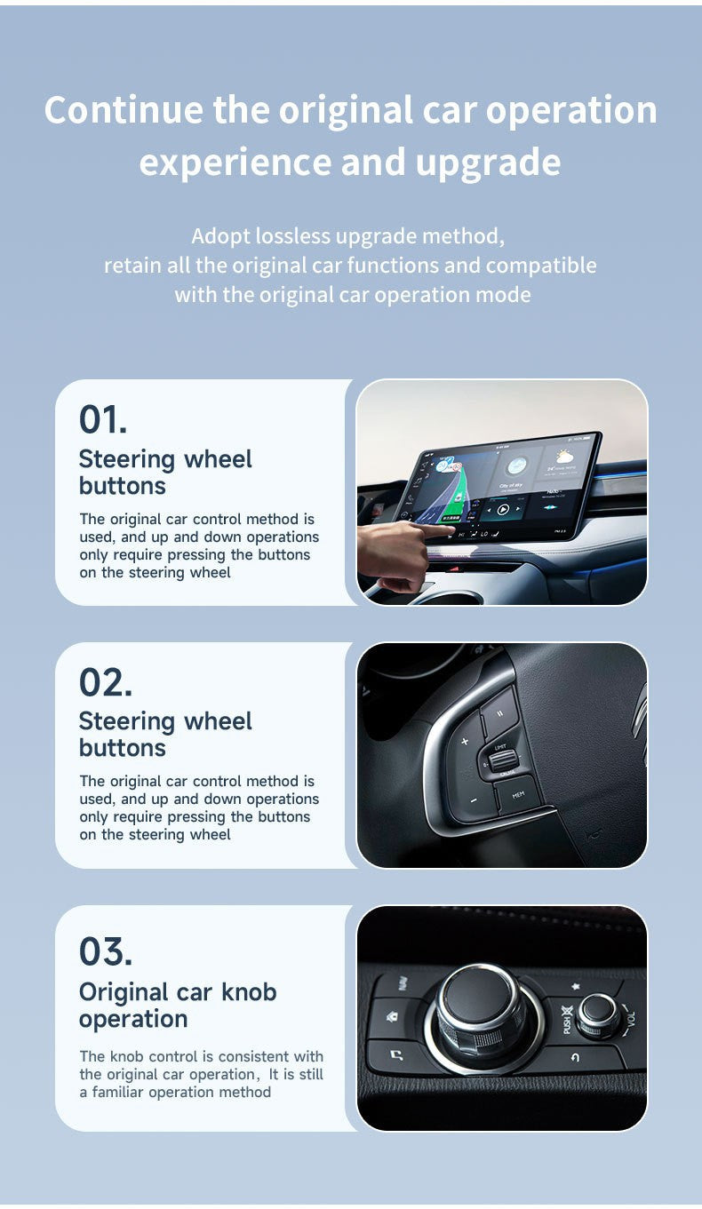 2 In 1 Wireless Carplay & Android Auto Adapter Plug Play Dongle For Cars(Applicable To Black)
