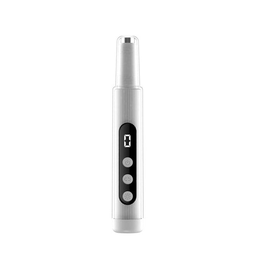 Cordless Electric Nail Drill Kit With Uv Lamp 0 20000Rpm Led Display 12 Bits(White)