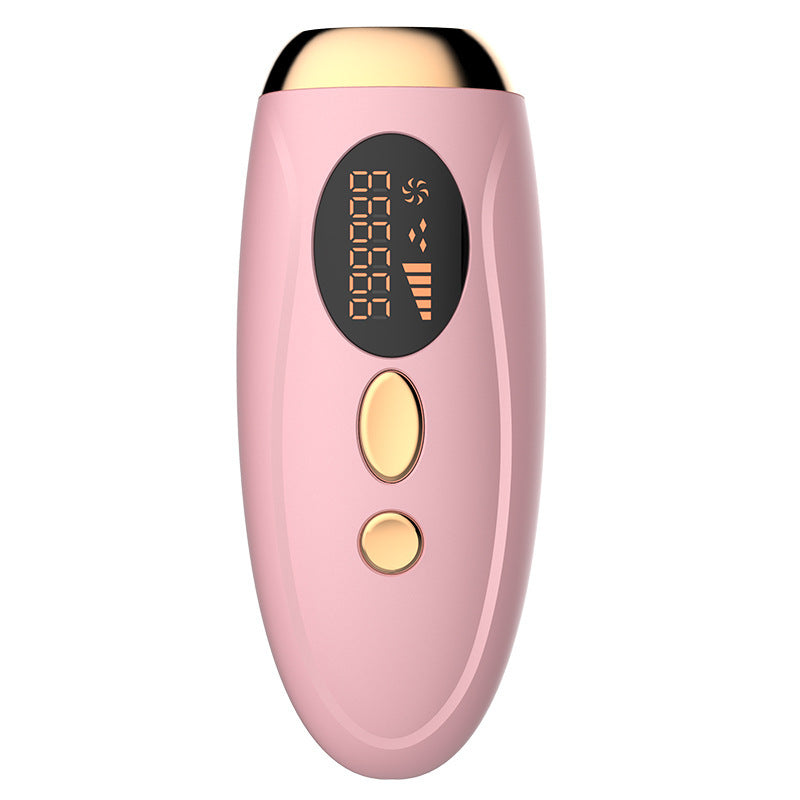 Advanced Ipl Home Hair Removal System 990K Flashes 5 Levels Auto/Manual Mode For Silky Skin(Pink)