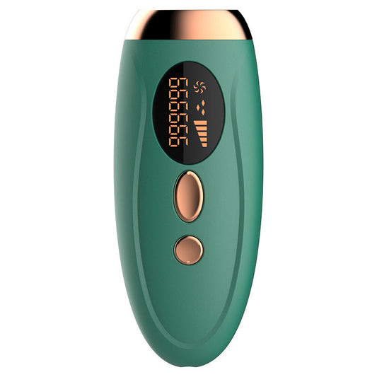 Advanced Ipl Home Hair Removal System 990K Flashes 5 Levels Auto/Manual Mode For Silky Skin(Dark Green)
