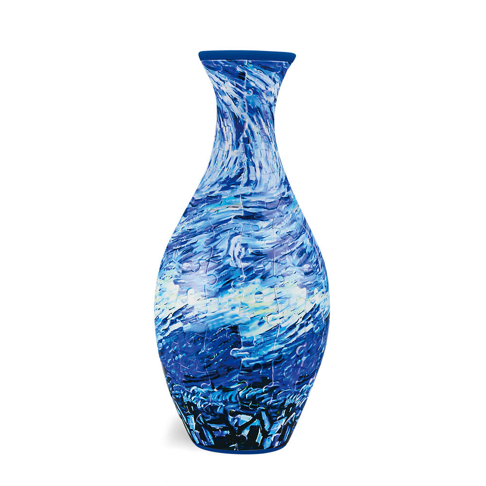 Unique 3D Puzzle Vase With Built In Water Holder Fun Diy Project Waves