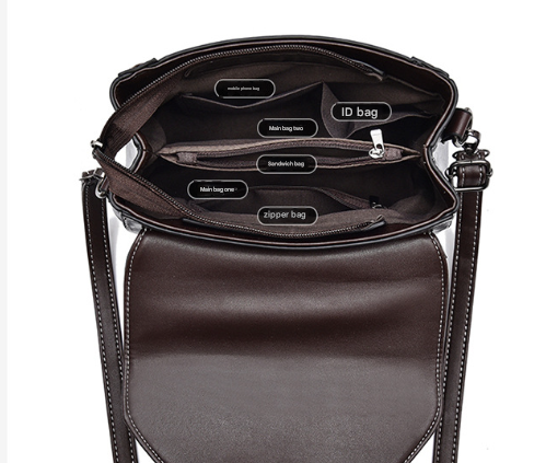Black Elegant Women's Pu Leather Top Handle Satchel Versatile Crossbody Bag With Classic Clasp & Braided Detail