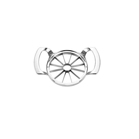 Silver Premium Apple Slicer Corer Heavy Duty Stainless Steel Fruit Cutter 12-Slice Divider Kitchen Gadget