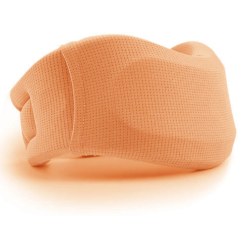 Size Xl Orange Ergonomic Neck Support Brace Soft Cervical Collar For Posture Correction And Pain Relief