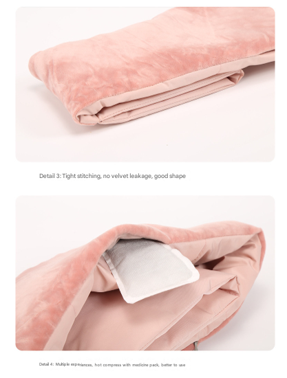 Black Usb Electric Heated Scarf Portable Puffer Neck Warmer With 3 Level Control For Winter