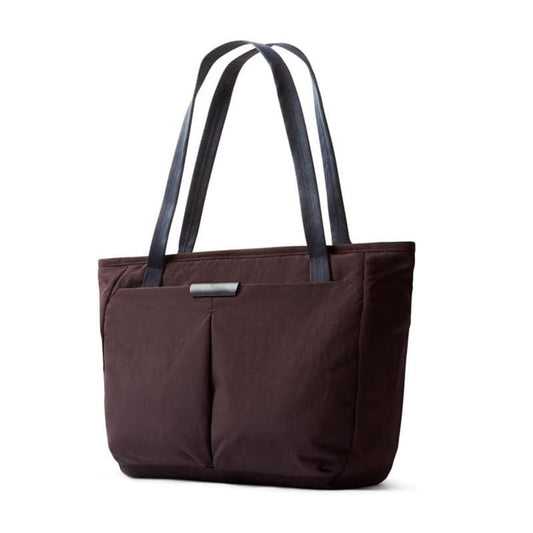 Wine Red Waterproof Women's Tote Shoulder Bag Large Capacity With 15 Inch Laptop Pocket