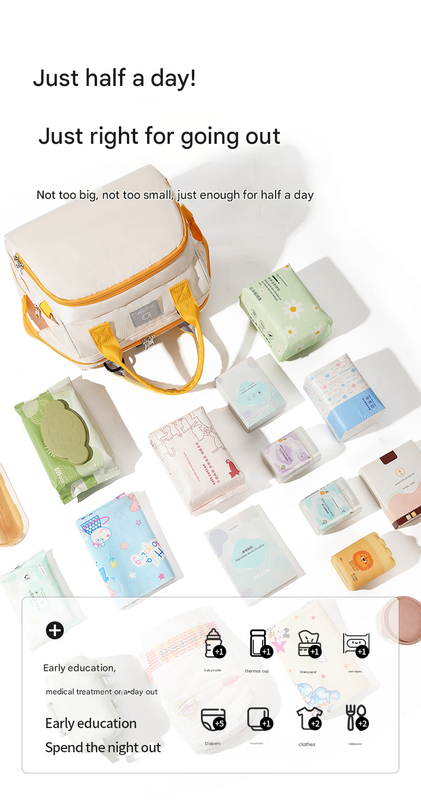 Blue Versatile 3 In 1 Nappy Bag | Convertible Backpack Tote & Crossbody With Insulated Pockets