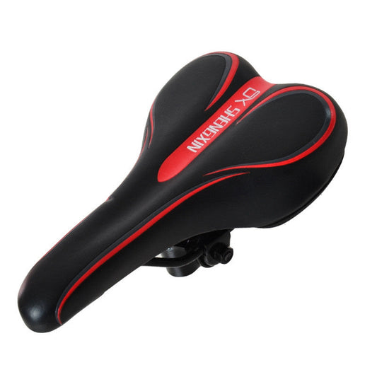 Black And Red Mountain Bike Saddle Comfortable Durable Bicycle Seat For Mtb Road Bikes