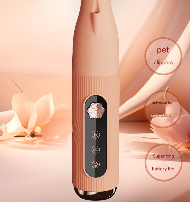 Pink Precision Pet Paw Trimmer Waterproof & Rechargeable Grooming Clipper For Dog Cat Paws Eyes And Ears
