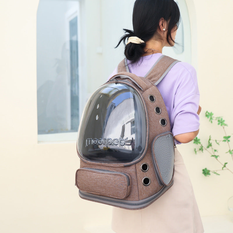 Spacious Pet Carrier With Ventilation System & Water Resistant Design(Green)