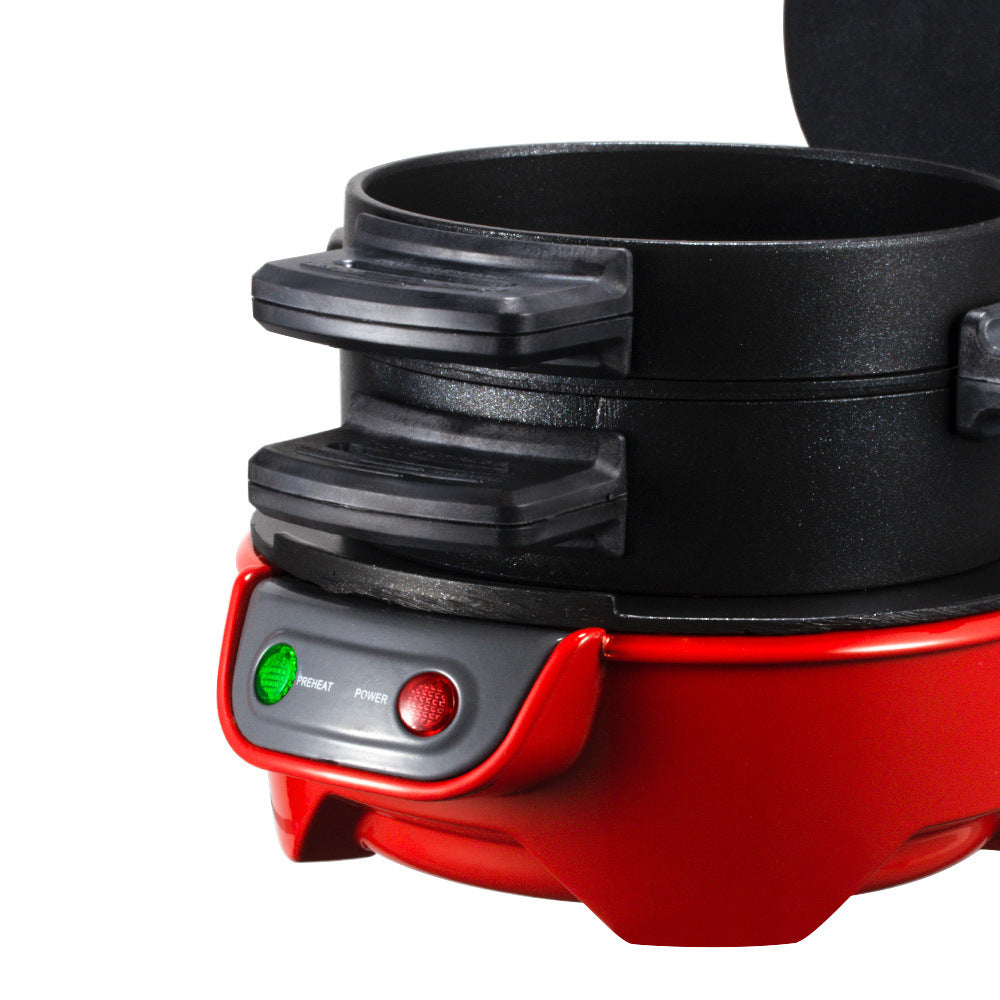 Quick & Easy Multi Layer Sandwich Burger Maker With Egg Cooker Plate(Red)