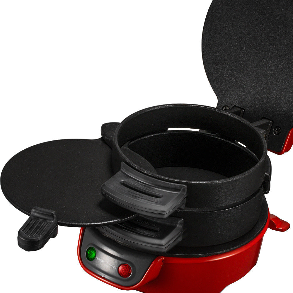 Quick & Easy Multi Layer Sandwich Burger Maker With Egg Cooker Plate(Red)