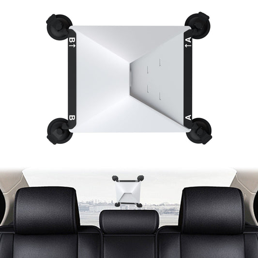 White And Black Heavy Duty Suction Cup Mount For Starlink Mini All Weather Car Rv & Boat Bracket