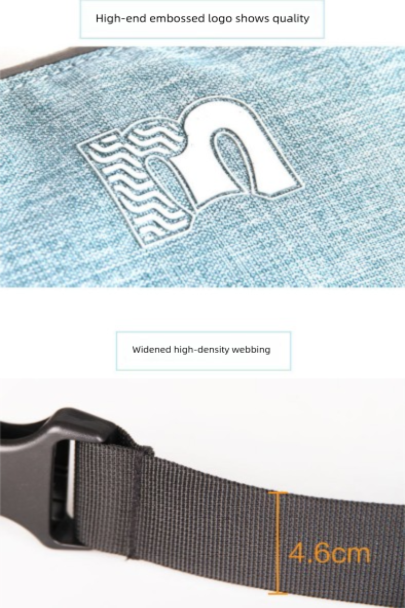 Child Motorcycle Safety Harness Strap Adjustable Passenger Belt With Handles & Storage Pocket Breathable Linen Grey For