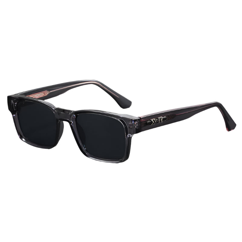 Dark Grey Trendy Oversized Lightweight Blue Blocking Sunglasses For Men Anti Fog Photochromic And Uv Protection