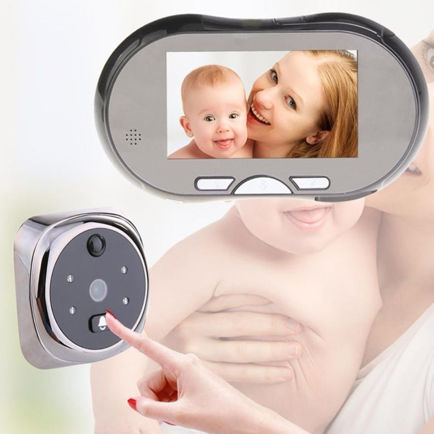 Smart Doorbell With 4.3 Inch Colour Display And 2 Megapixel Camera