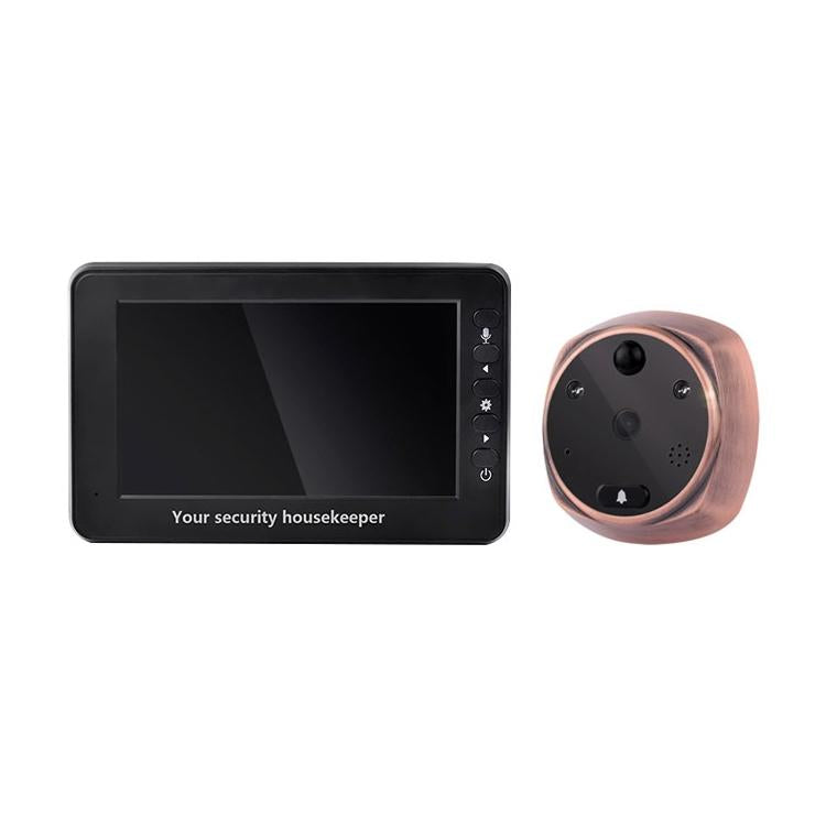 Smart Doorbell With 4.3 Inch Display And Motion Detection