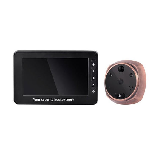 Smart Doorbell With 4.3 Inch Display And Motion Detection