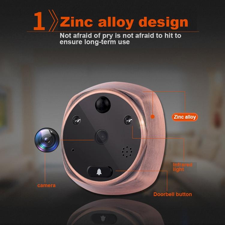 Smart Doorbell With 4.3 Inch Display And Motion Detection